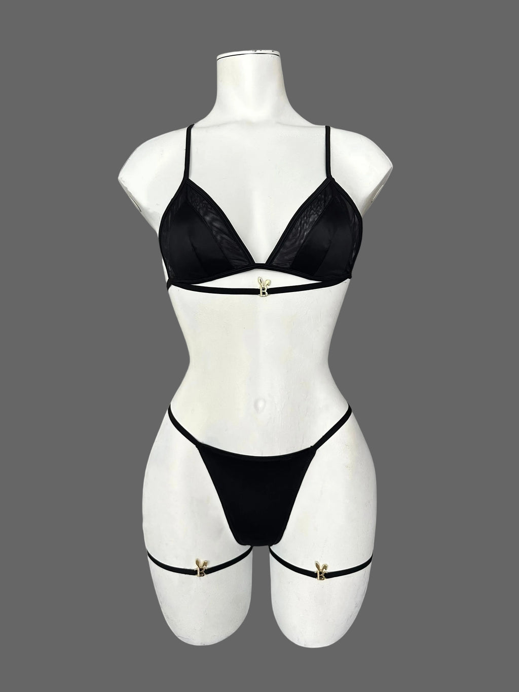 LINGERIE SET IN BLACK