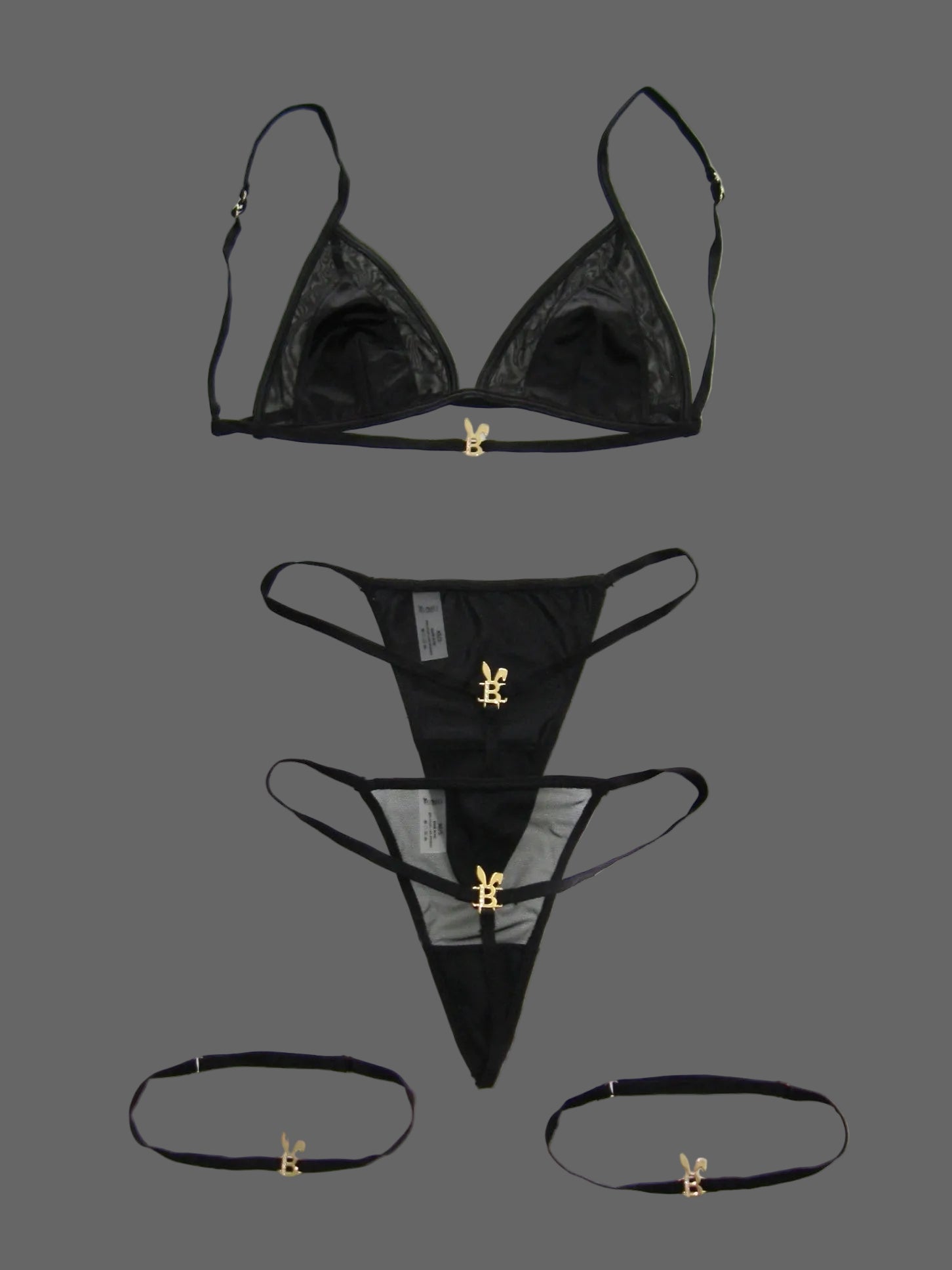LINGERIE SET IN BLACK