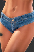 Micro Mini Jean Shorts
