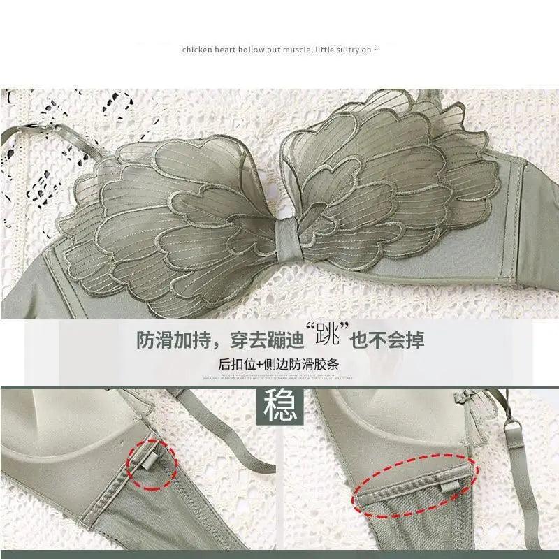 Luxurious Bralette Seamless Mesh Wireless Bra
