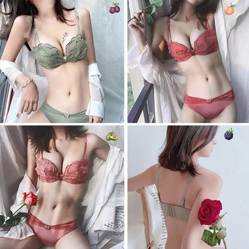 Luxurious Bralette Seamless Mesh Wireless Bra