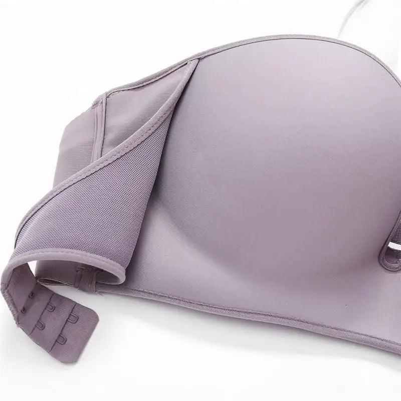 Vintage Front Closure Push-Up Bra – Strapless Seamless Bralette